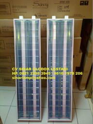 Kap Lampu RM 2 x 36W M4 SAVY Merk ARTOLITE